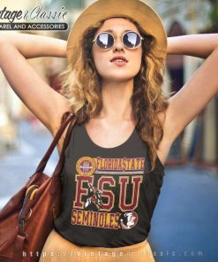 Florida State University Seminoles FSU Shirt 5 Florida State University Seminoles Fsu Tank Top Racerback