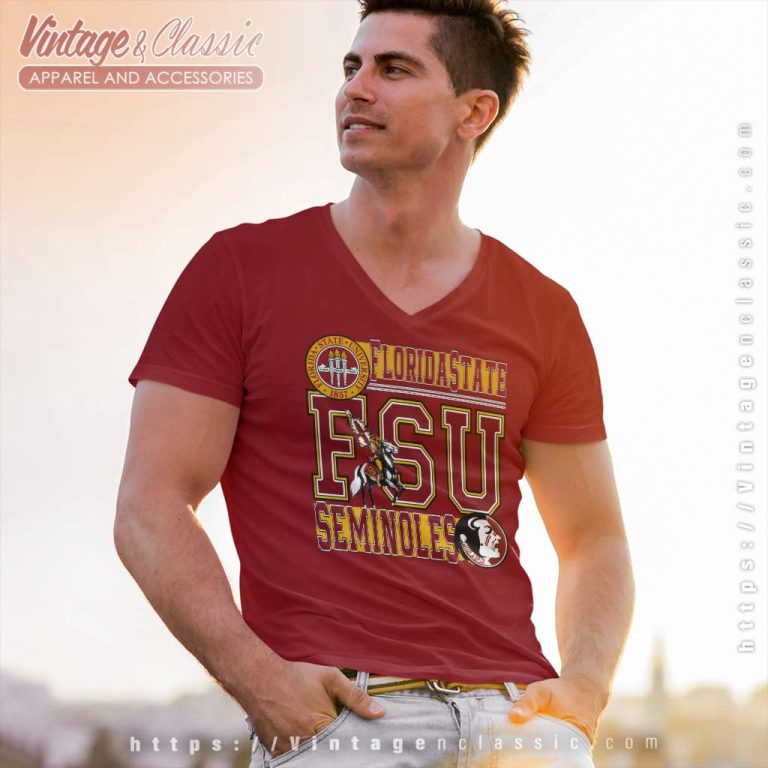 Florida State University Seminoles Fsu V Neck TShirt Florida State University Seminoles Fsu V Neck TShirt