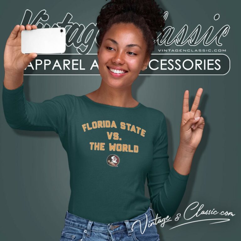 Florida State Vs The World Long Sleeve Tee Florida State Vs The World Long Sleeve Tee