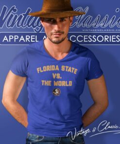Florida State Vs The World V Neck TShirt