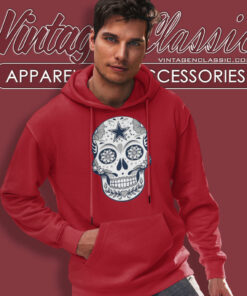 Flower Skull Dallas Cowboys Hoodie