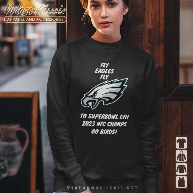 Fly Eagles Fly 2023 NFC Championship Sweatshirt Fly Eagles Fly 2023 NFC Championship Sweatshirt