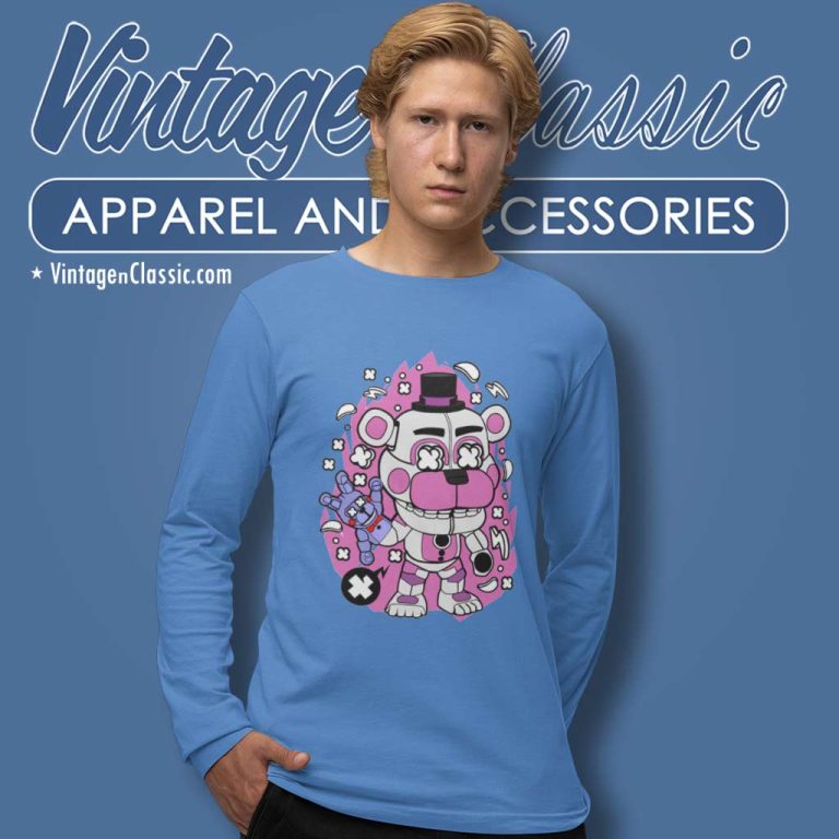 Fnaf Funtime Freddy Long Sleeve Tee Fnaf Funtime Freddy Long Sleeve Tee