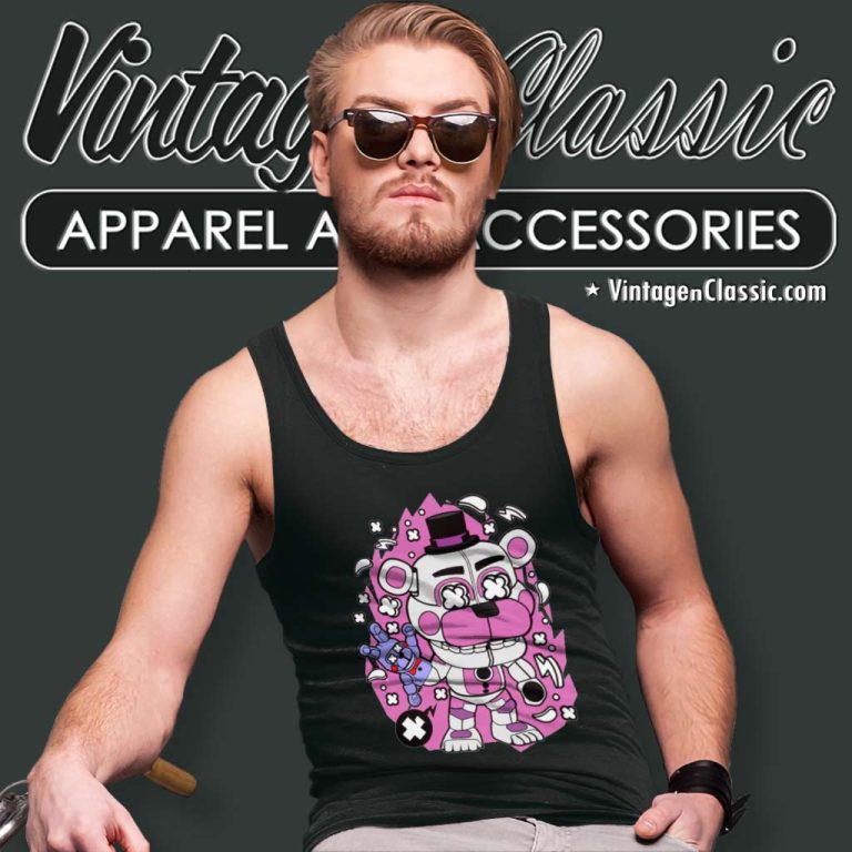 Fnaf Funtime Freddy Tank Top Racerback Fnaf Funtime Freddy Tank Top Racerback