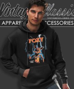 Fnaf Shirt Foxy Lightning Five Nights At Freddys Hoodie