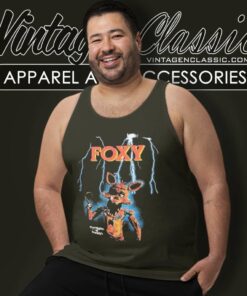 Fnaf Shirt Foxy Lightning Five Nights At Freddys Tank Top Racerback
