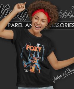 Fnaf Shirt Foxy Lightning Five Nights At Freddys Women TShirt
