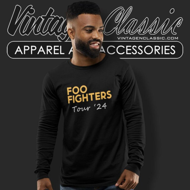 Foo Fighters 2024 Tour Shirt Everything Or Nothing At All Tour 2024 Long Sleeve Tee Foo Fighters 2024 Tour Shirt Everything Or Nothing At All Tour 2024 Long Sleeve Tee