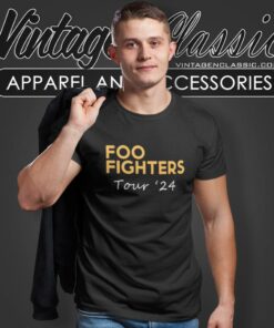 Foo Fighters 2024 Tour Shirt Everything Or Nothing At All Tour 2024