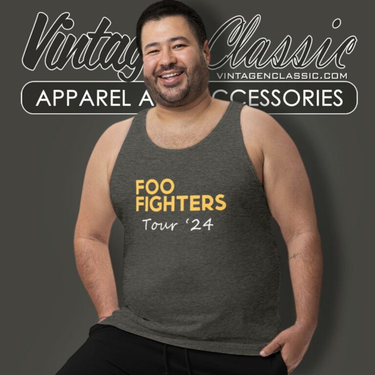 Foo Fighters 2024 Tour Shirt Everything Or Nothing At All Tour 2024 Tank Top Racerback Foo Fighters 2024 Tour Shirt Everything Or Nothing At All Tour 2024 Tank Top Racerback