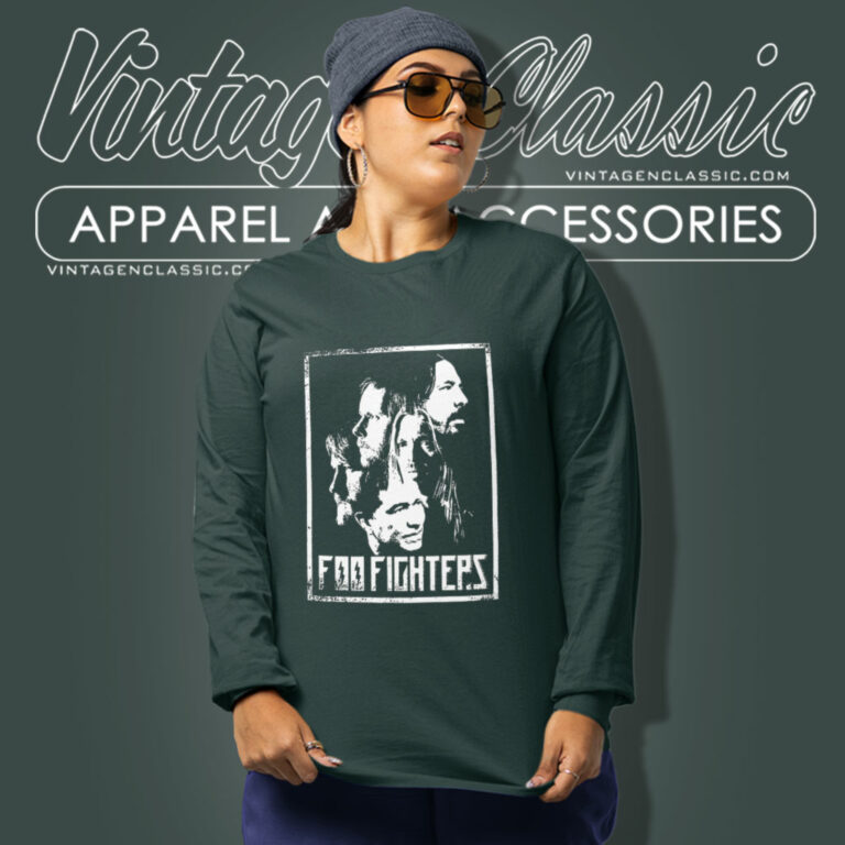 Foo Fighters Band Member Long Sleeve Tee Foo Fighters Band Member Long Sleeve Tee