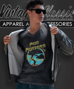 Foo Fighters Bonsai Tree V Neck TShirt