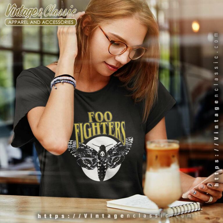 Foo Fighters Butterfly Logo Women TShirt Foo Fighters Butterfly Logo Women TShirt