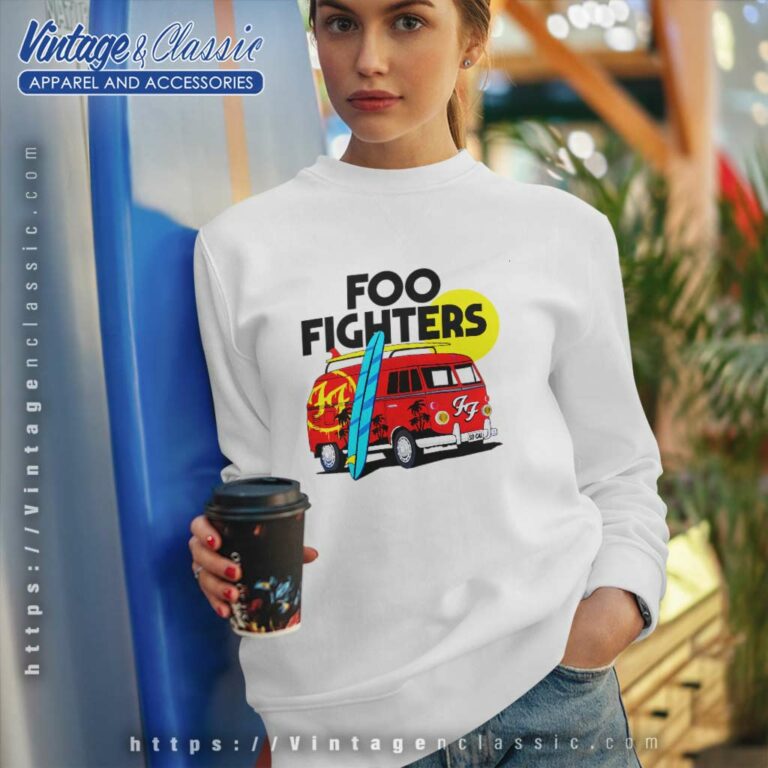 Foo Fighters Camper Van Sweatshirt Foo Fighters Camper Van Sweatshirt