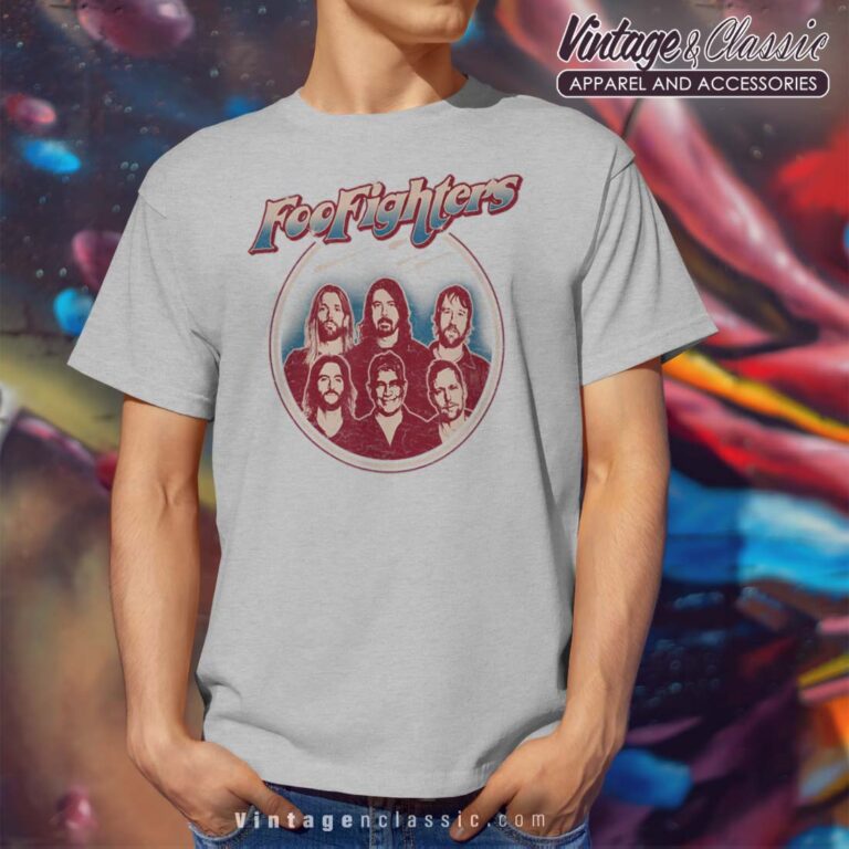 Foo Fighters Classic Portrait Shirt Foo Fighters Classic Portrait Shirt