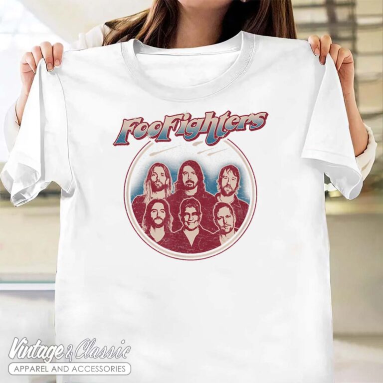 Foo Fighters Classic Portrait Tshirt Foo Fighters Classic Portrait Tshirt