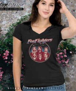 Foo Fighters Classic Portrait Vneck