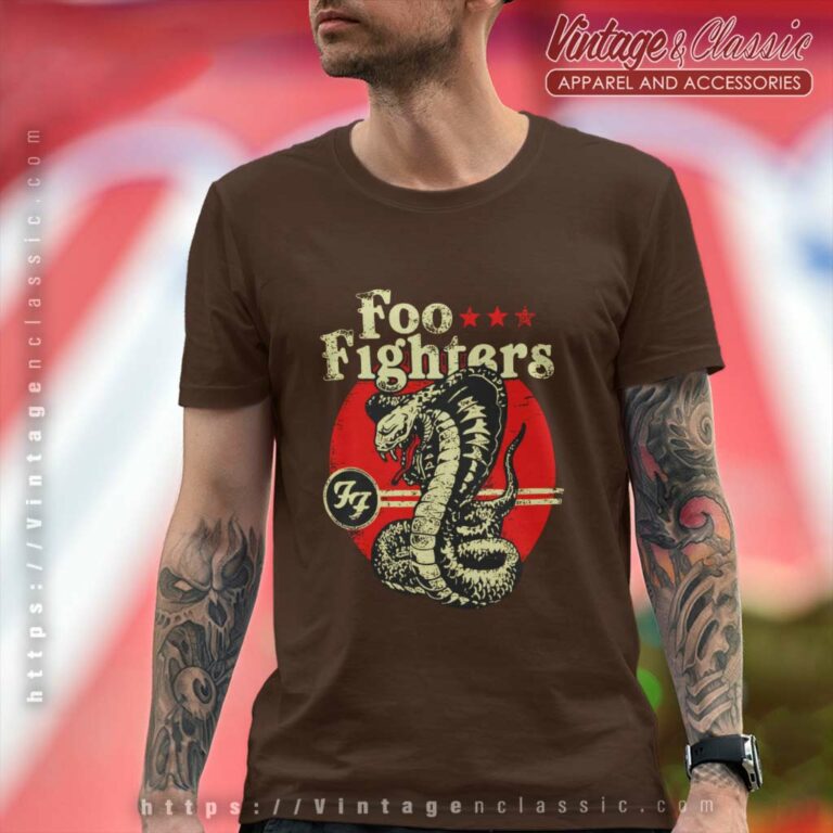 Foo Fighters Cobra T Shirt Foo Fighters Cobra T Shirt