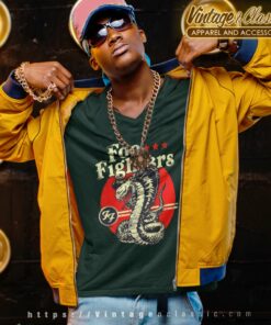 Foo Fighters Cobra V Neck TShirt