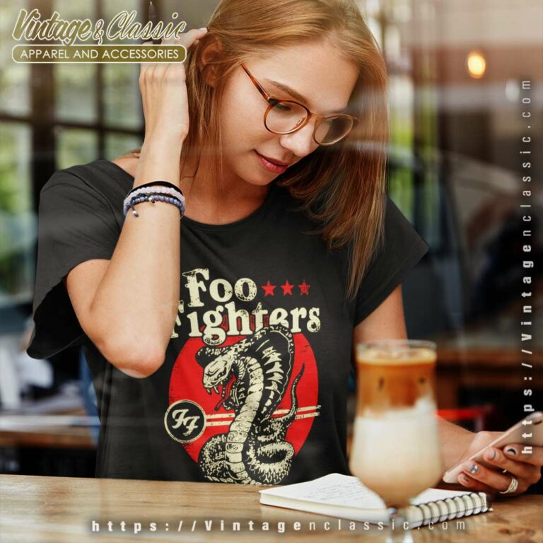 Foo Fighters Cobra Women TShirt Foo Fighters Cobra Women TShirt