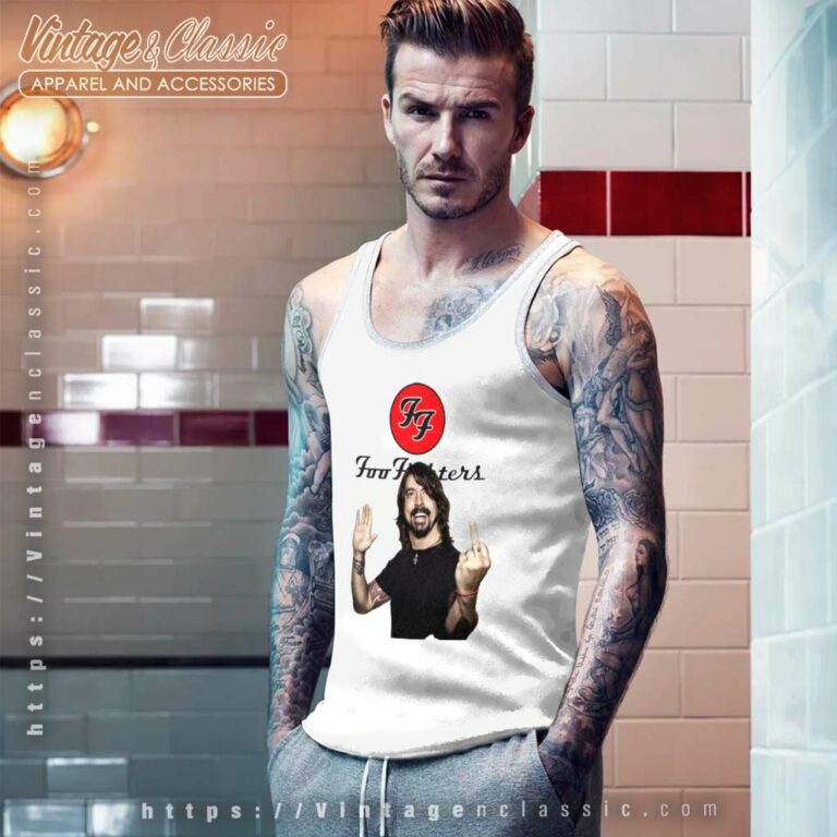 Foo Fighters Dave Grohl Tank Top Racerback Foo Fighters Dave Grohl Tank Top Racerback