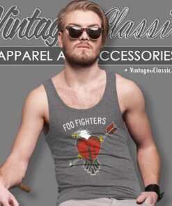 Foo Fighters Eagle Tattoo Tank Top Racerback