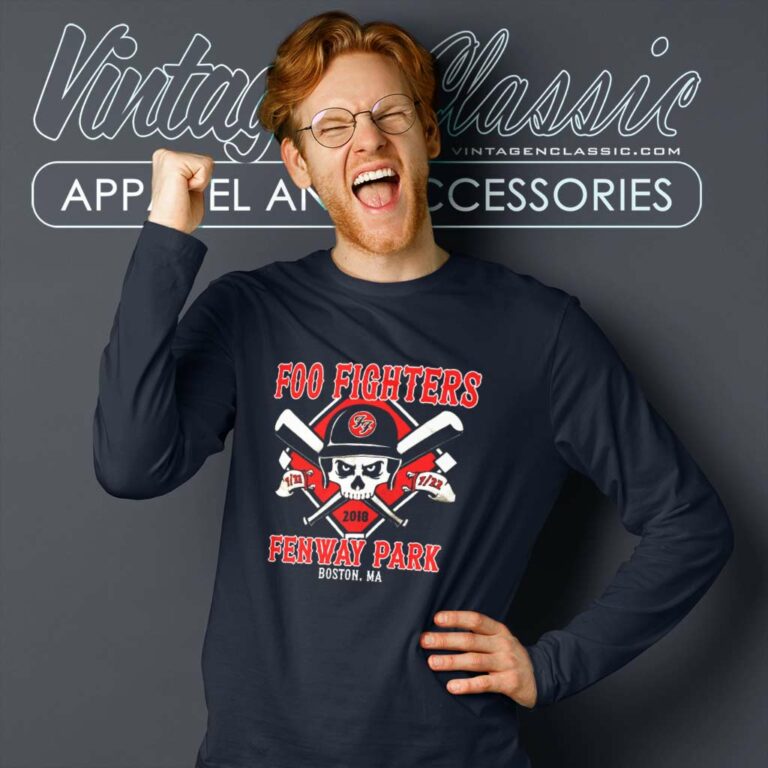 Foo Fighters Fenway Park Long Sleeve Tee Foo Fighters Fenway Park Long Sleeve Tee
