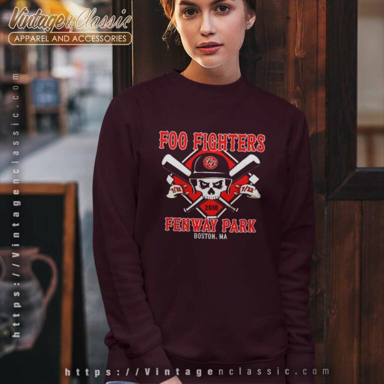 Foo Fighters Fenway Park Sweatshirt Foo Fighters Fenway Park Sweatshirt