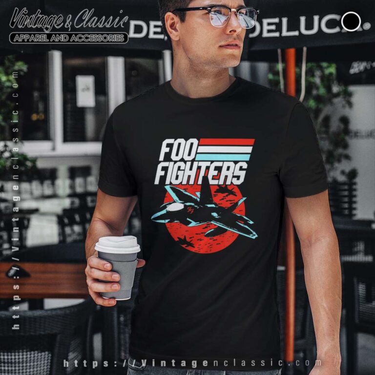 Foo Fighters Fighter Jet Shirt 1 Foo Fighters Fighter Jet Shirt 1