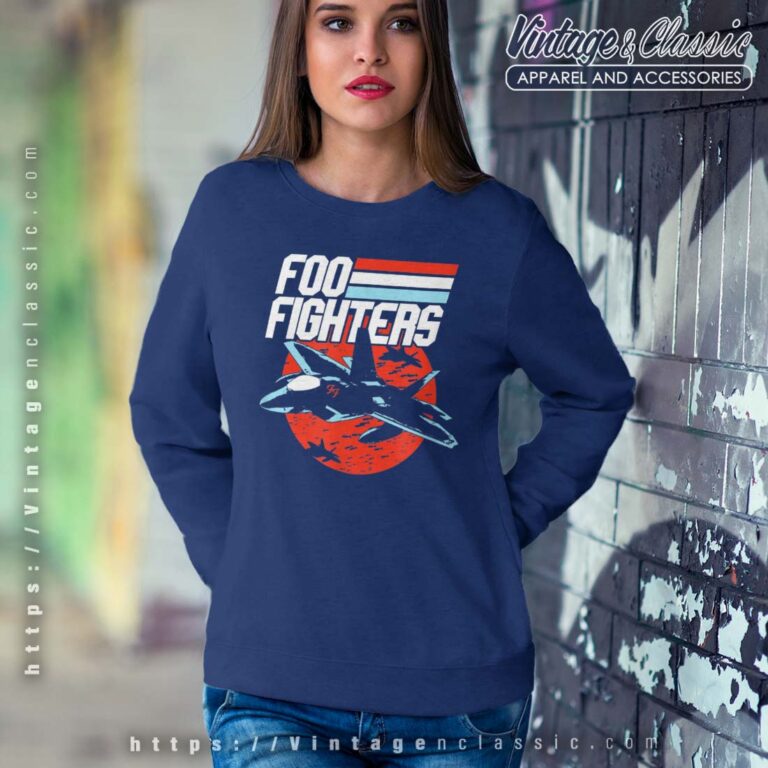 Foo Fighters Fighter Jet Sweatshirt 1 Foo Fighters Fighter Jet Sweatshirt 1