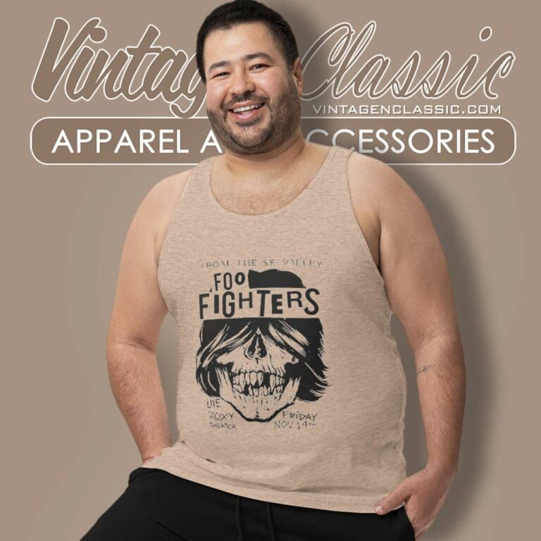 Foo Fighters Live Roxy Theater Tank Top Racerback Foo Fighters Live Roxy Theater Tank Top Racerback