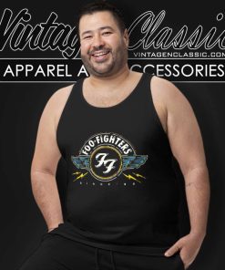 Foo Fighters Logo Lightning Tank Top Racerback