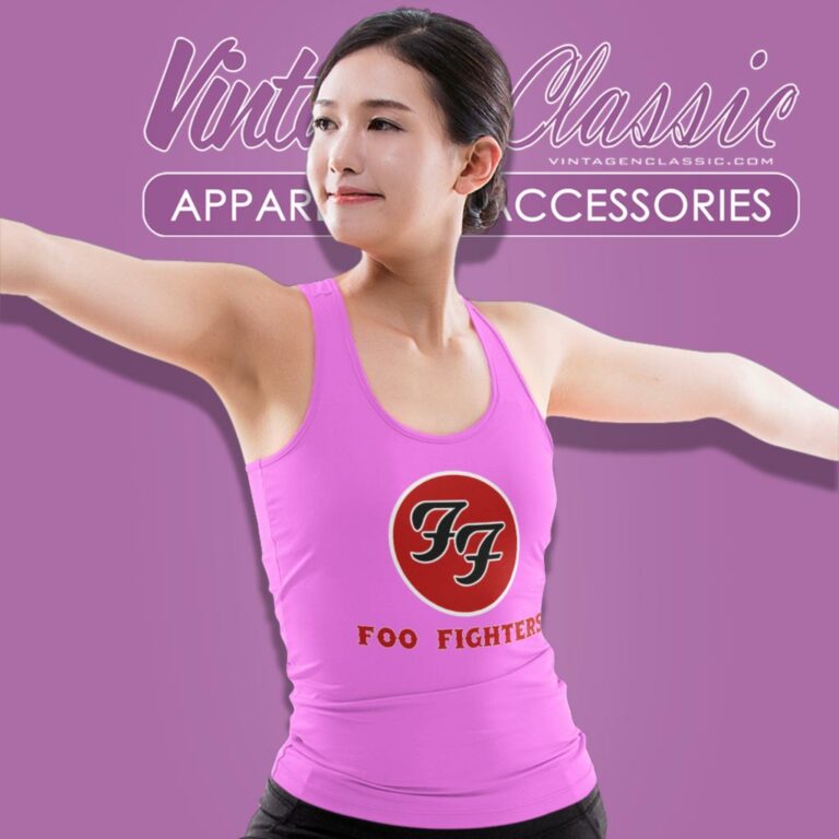 Foo Fighters Logo Tank Top Racerback Foo Fighters Logo Tank Top Racerback