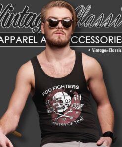 Foo Fighters Matter Of Time Tank Top Racerback