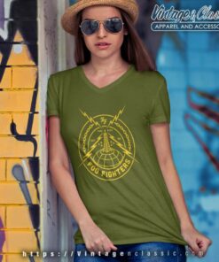 Foo Fighters Pure Rock V Neck TShirt