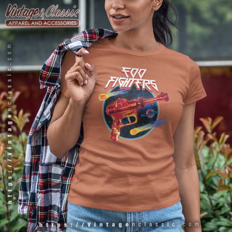 Foo Fighters Raygun Shirt Foo Fighters Raygun Shirt