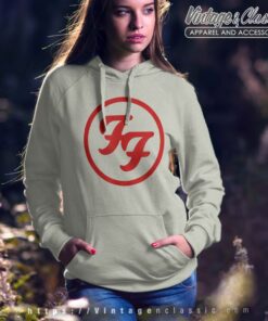 Foo Fighters Red Circle Logo Women Hoodie