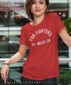 Foo Fighters S F Valley Varsity Women Shirt