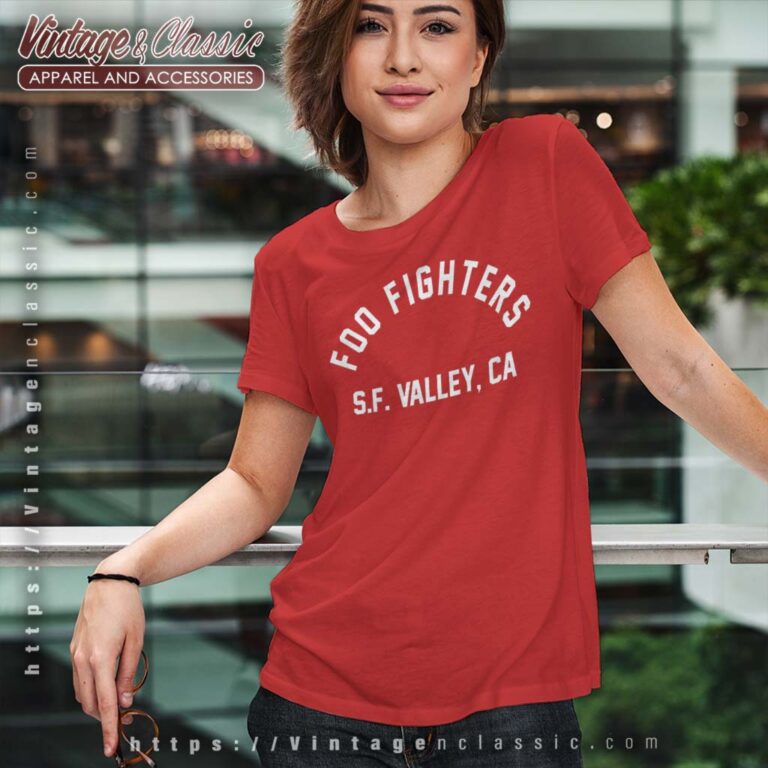 Foo Fighters S F Valley Varsity Women Shirt Foo Fighters S F Valley Varsity Women Shirt