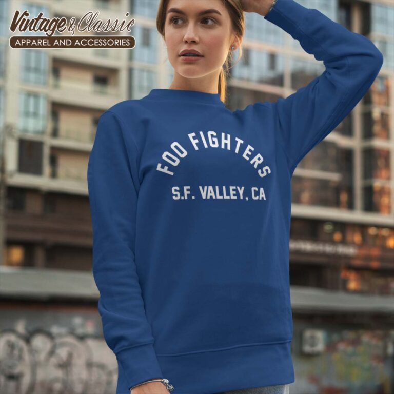 Foo Fighters SF Valley Varsity Sweatshirt Foo Fighters SF Valley Varsity Sweatshirt