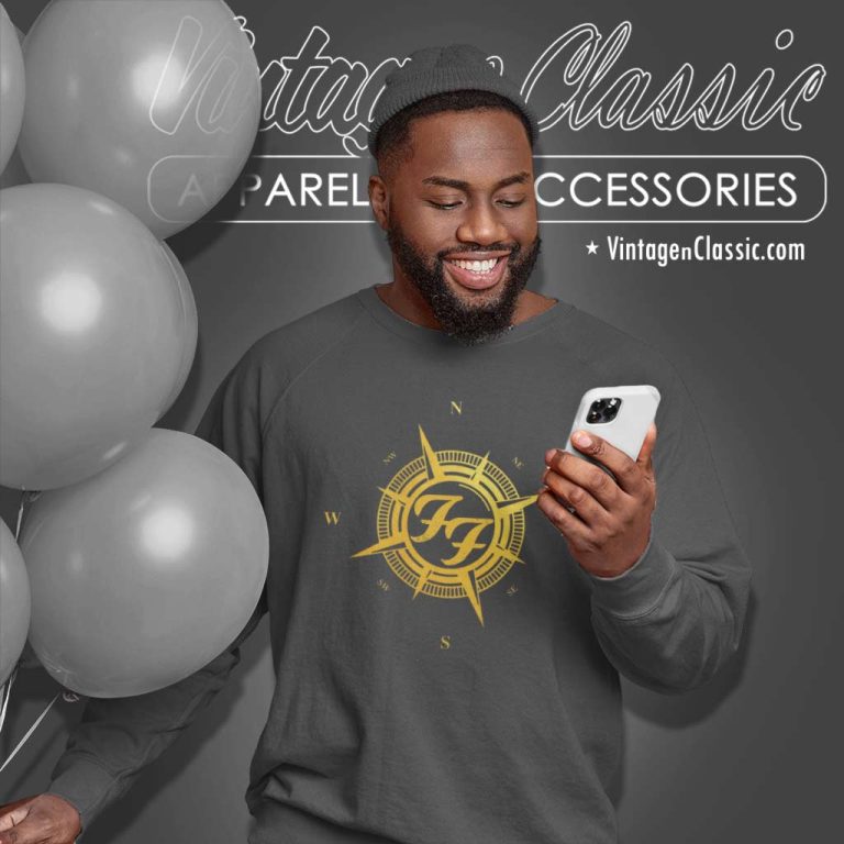 Foo Fighters Shirt 2024 Everything Or Nothing At All Compass Sweatshirt Foo Fighters Shirt 2024 Everything Or Nothing At All Compass Sweatshirt