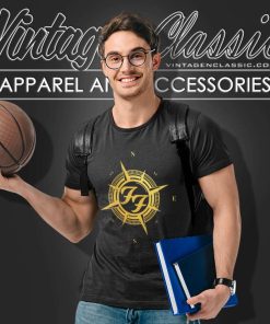 Foo Fighters Shirt 2024 Everything Or Nothing At All Compass T Shirt