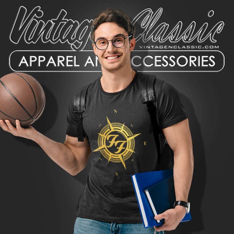 Foo Fighters Shirt 2024 Everything Or Nothing At All Compass T Shirt Foo Fighters Shirt 2024 Everything Or Nothing At All Compass T Shirt