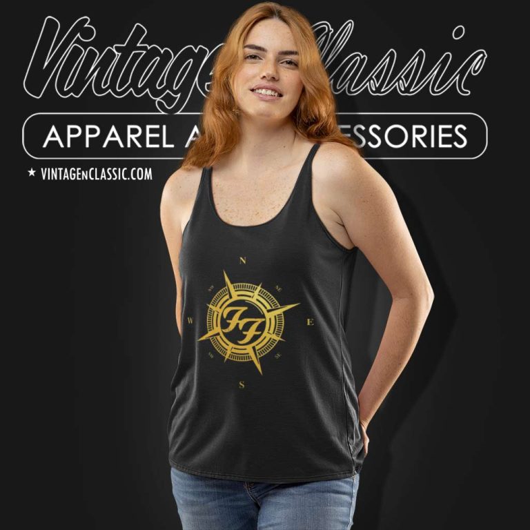 Foo Fighters Shirt 2024 Everything Or Nothing At All Compass Tank Top Racerback Foo Fighters Shirt 2024 Everything Or Nothing At All Compass Tank Top Racerback