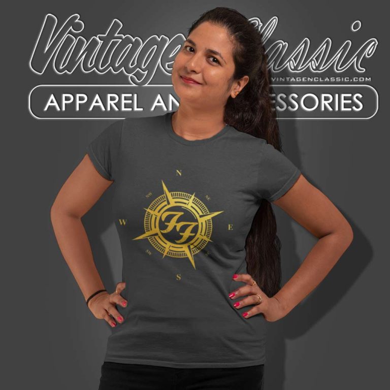 Foo Fighters Shirt 2024 Everything Or Nothing At All Compass Women TShirt Foo Fighters Shirt 2024 Everything Or Nothing At All Compass Women TShirt