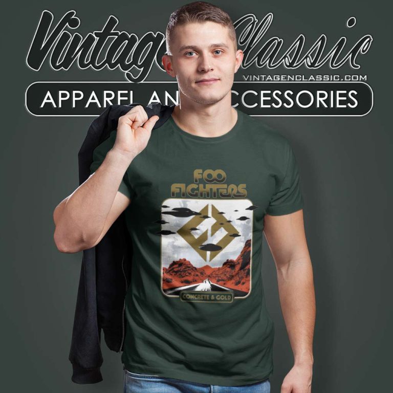 Foo Fighters Shirt Concrete And Gold T Shirt Foo Fighters Shirt Concrete And Gold T Shirt