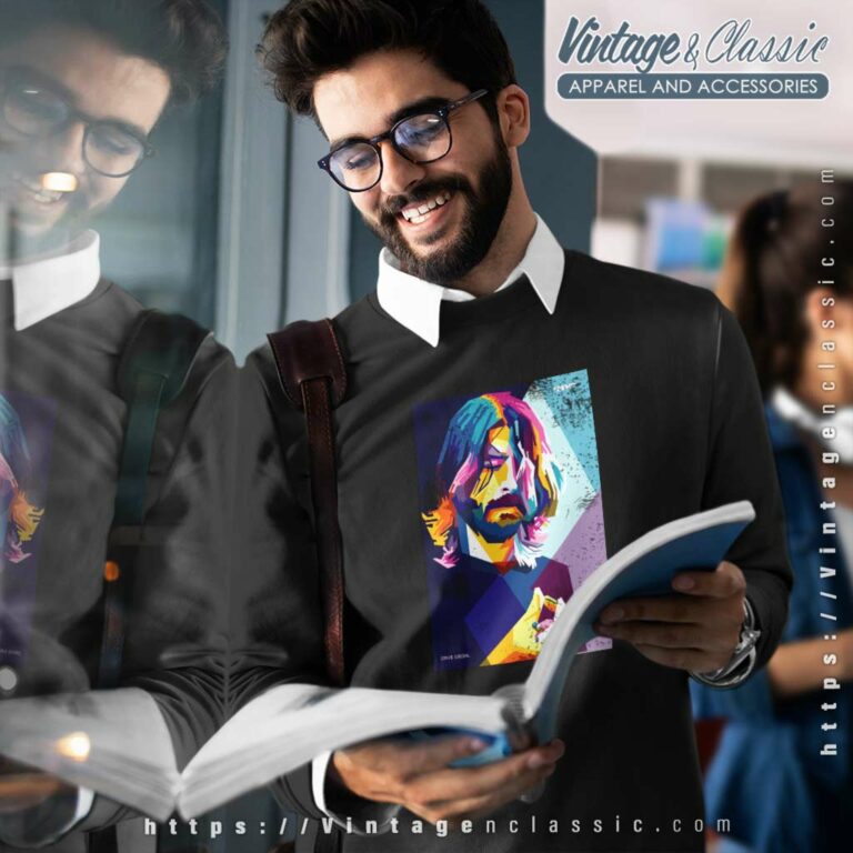 Foo Fighters Shirt Dave Grohl Artwork Sweatshirt Foo Fighters Shirt Dave Grohl Artwork Sweatshirt