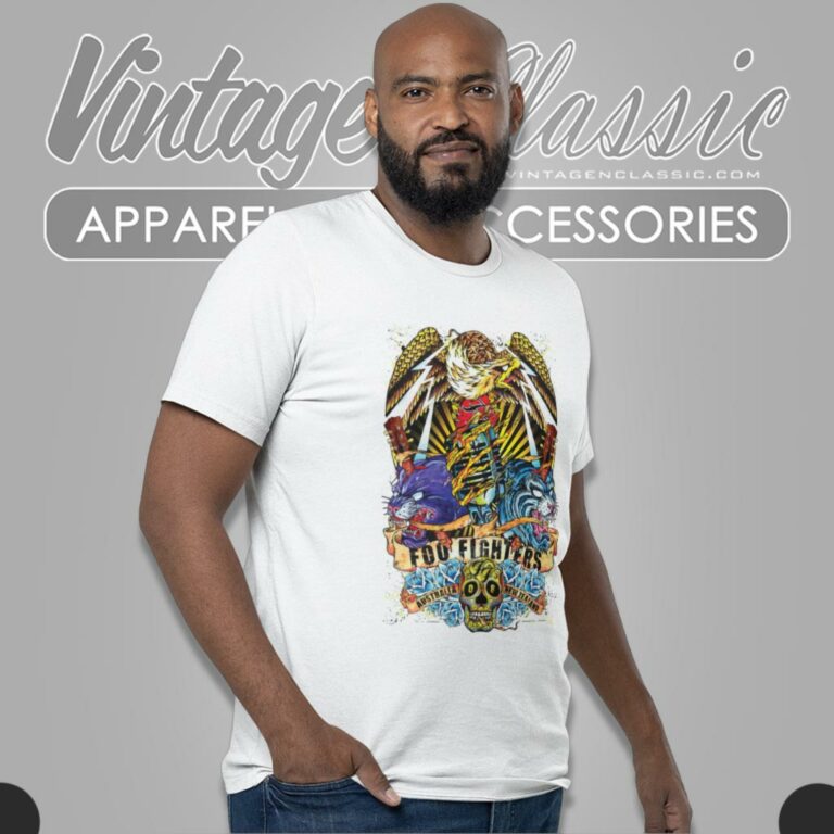 Foo Fighters Shirt Down Under Tour Art Poster T Shirt 1 Foo Fighters Shirt Down Under Tour Art Poster T Shirt 1