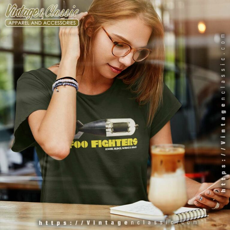 Foo Fighters Shirt Echoes Silence Patience And Grace Album Women TShirt Foo Fighters Shirt Echoes Silence Patience And Grace Album Women TShirt