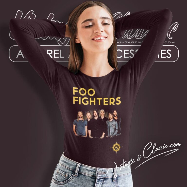 Foo Fighters Shirt Everything Or Nothing At All Tour 2024 Long Sleeve Tee Foo Fighters Shirt Everything Or Nothing At All Tour 2024 Long Sleeve Tee